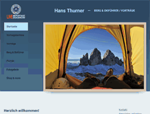 Tablet Screenshot of hans-thurner.at